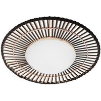 Gebraucht] Steinhauer Led Deckenleuchte Lampe Aura Bambus Holz Siehe Text/Foto B-Ware von STEINHAUER