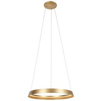 Steinhauer - hängeleuchte - Ringlux - gold - metall - Ø 60cm - von STEINHAUER