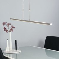 Led Pendelleuchte Zelena in Silber und Weiß 3x 17W - grey - Steinhauer von STEINHAUER