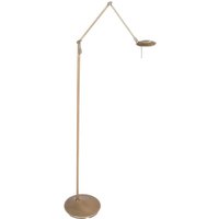 Led Stehleuchte Zodiac in Bronze und Weiß 6W 700lm - brown - Steinhauer von STEINHAUER