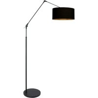 Steinhauer - stehlampe - Prestige Chic - schwarz - leinen metall Steinhauer - stehlampe - Prestige Chic - schwarz - leinen metall von STEINHAUER