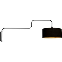 Steinhauer - wandleuchte - Bloeba - schwarz - metall stoff - Ø Steinhauer - wandleuchte - Bloeba - schwarz - metall stoff - Ø von STEINHAUER