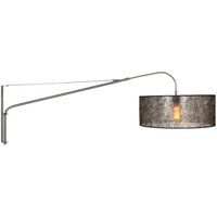 Steinhauer - wandleuchte - Elegant Classy - stahl - metall stoff Steinhauer - wandleuchte - Elegant Classy - stahl - metall stoff von STEINHAUER