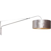 Steinhauer - wandleuchte - Elegant Classy - stahl - metall stoff Steinhauer - wandleuchte - Elegant Classy - stahl - metall stoff von STEINHAUER