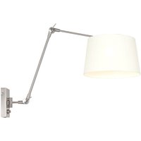 Steinhauer - wandleuchte - Prestige Chic - stahl - metall stoff - Steinhauer - wandleuchte - Prestige Chic - stahl - metall stoff - von STEINHAUER