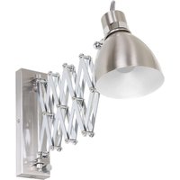 Wandleuchte - Spring - stahl - metall - scherenlampe - Steinhauer von STEINHAUER