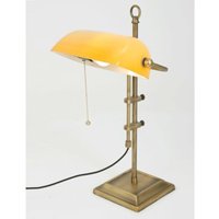 Steinhauer - gebraucht] Ancilla Bankerlampe Tischlampe Tischleuchte Leuchte Bronze 1 Flammig B-Ware von STEINHAUER