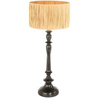Anne Lighting - tischlampe - Bois - schwarz - gras holz - ø 30cm Anne Lighting - tischlampe - Bois - schwarz - gras holz - ø 30cm von STEINHAUER