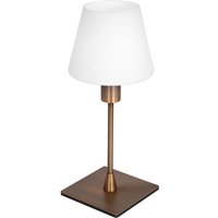 Steinhauer - tischlampe - Ancilla - bronze - glas metall - ø 14cm von STEINHAUER