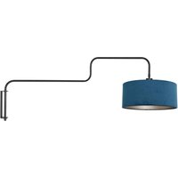 Wandleuchte - Bloeba - blau schwarz - metall - Steinhauer von STEINHAUER