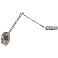 Steinhauer - wandleuchte - Soleil - stahl - glas metall - von STEINHAUER