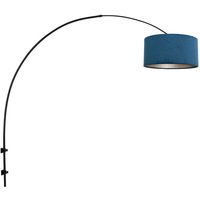 Wandleuchte Wandlampe Schlafzimmerleuchte Wohnzimmerlampe Stoff Blau t 150 cm von STEINHAUER