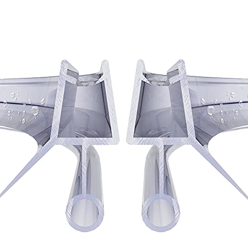 Duschdichtung Gebogen 2 x 40 cm Runddusche Viertelkreisdusche Schwallschutz Streifdichtung für 5 mm 6mm Glasstärke Dichtungsprofil Duschtür Dichtung Glasstärke GUG-B4Q Duschdichtung Gebogen 2 x 40 cm Runddusche Viertelkreisdusche Schwallschutz Streifdichtung für 5 mm 6mm Glasstärke Dichtungsprofil Duschtür Dichtung Glasstärke GUG-B4Q von STEINHIRSCH