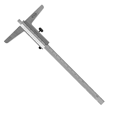 STEINLE 1643 Tiefenmessschieber 150 mm Brückenlänge: 100 mm mit Feststellschraube von STEINLE