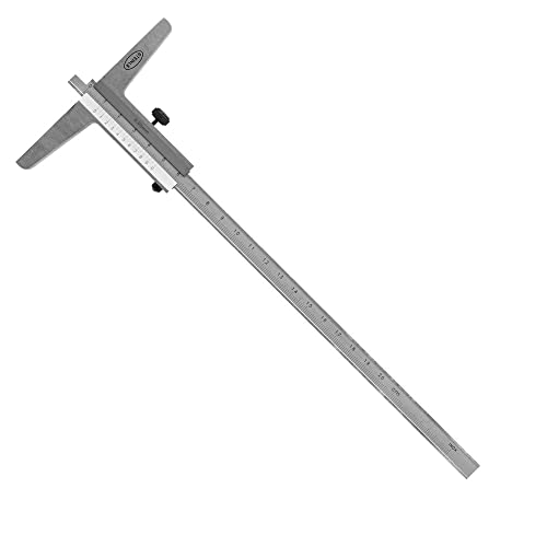 STEINLE 1643 Tiefenmessschieber 200 mm Brückenlänge: 100 mm mit Feststellschraube von STEINLE