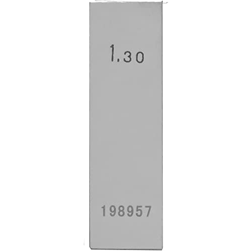 STEINLE 4202 Einzel Parallel Endmaß Stahl 1,3 mm DIN EN ISO 3650 mit Toleranzklasse: 1 von STEINLE