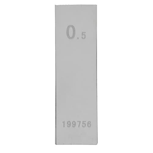 STEINLE 4213 Einzel Parallel Endmaß Stahl 0,5 mm DIN EN ISO 3650 mit Toleranzklasse: 2 von STEINLE