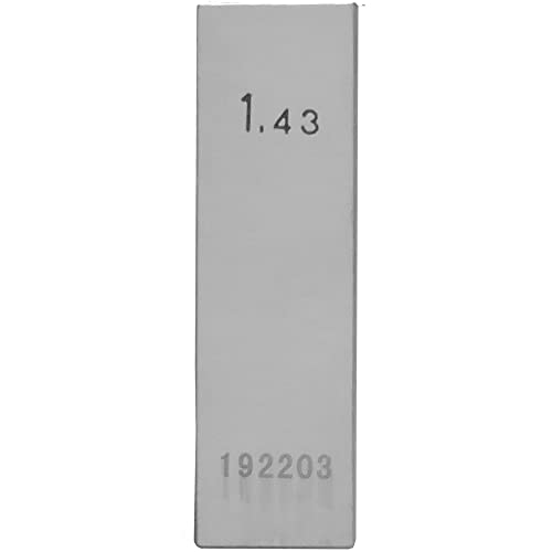 STEINLE 4213 Einzel Parallel Endmaß Stahl 1,43 mm DIN EN ISO 3650 mit Toleranzklasse: 2 STEINLE 4213 Einzel Parallel Endmaß Stahl 1,43 mm DIN EN ISO 3650 mit Toleranzklasse: 2 von STEINLE