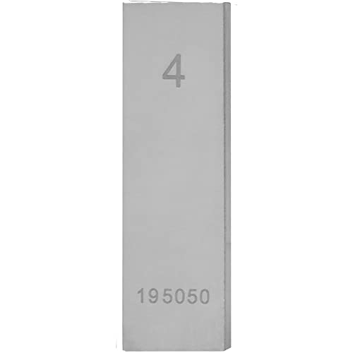 STEINLE 4213 Einzel Parallel Endmaß Stahl 4 mm DIN EN ISO 3650 mit Toleranzklasse: 2 von STEINLE