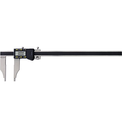STEINLE IP65 Digital Messschieber 300 mm Werkstattmessschieber ohne Messerspitze Schnabel:90 mm von STEINLE
