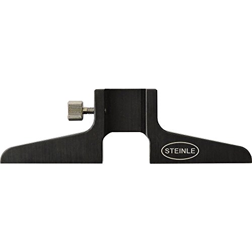 STEINLE Universal Tiefenmessbrücke 100 x 6,5 mm Messanschlag schwarz eloxiert von STEINLE