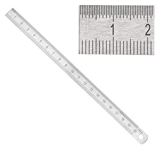 Steinle 5102 Präzisionsmaßstab INOX flexibel 150 mm Stahlmaßstab Querschnitt: 13 x 0,5 mm von STEINLE