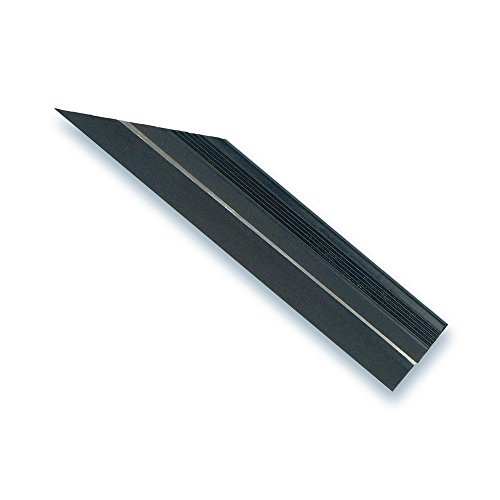 Steinle 6101 Haarlineal brüniert Länge: 250 mm DIN874/00 von STEINLE