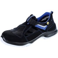 Sandale schwarz al 711 plus esd, S1 nb, EU-Schuhgröße: 45 - Steitz Secura von STEITZ SECURA