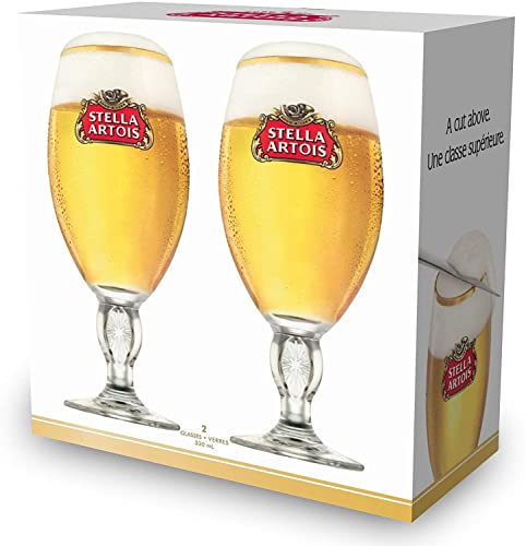 Stella Artois 500 ml Kelch, 2er-Pack von STELLA ARTOIS