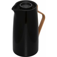 Stelton - Emma Kaffee Isolierkanne 1,2l schwarz von STELTON