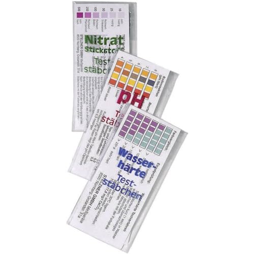 Stelzner Teststäbchen-Set Teststäbchen Nitrat, pH-Wert, Wasserhärte 1 Set Stelzner Teststäbchen-Set Teststäbchen Nitrat, pH-Wert, Wasserhärte 1 Set von STELZNER