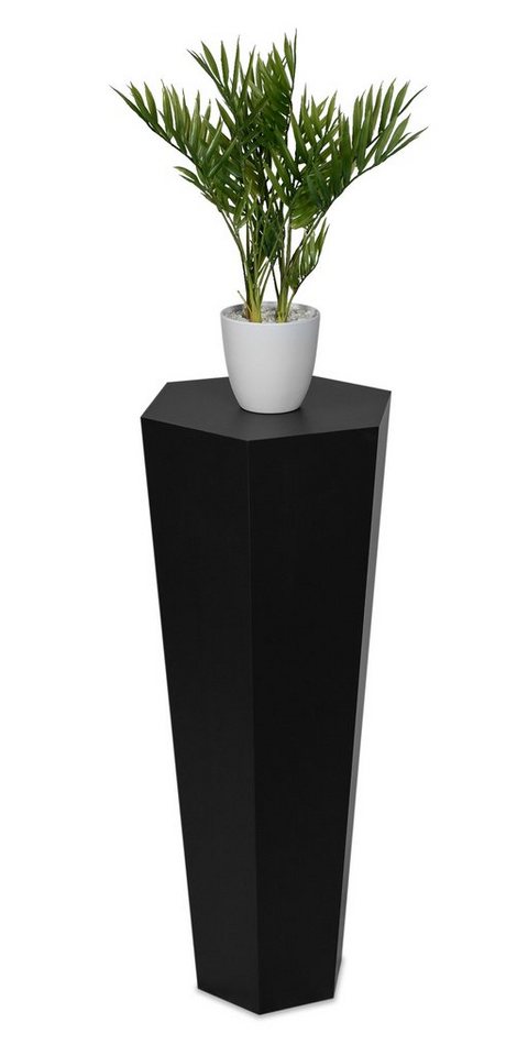 STEMA Seyfried Blumenständer Dekosäule Trapez (Pflanzensäule, Blumensäule, Podest, Sockel), Pflanzenständer, Beistelltisch von STEMA Seyfried