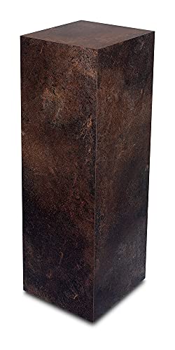 STEMA Seyfried Dekosäule, Podest in 3 Größen (100x33x33 cm, Rost) Blumensäule, Blumenständer von STEMA Seyfried