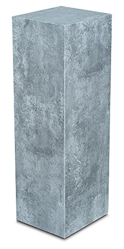 STEMA Seyfried Dekosäule, Podest in 3 Größen (100x33x33 cm, Zement) Blumensäule, Blumenständer von STEMA Seyfried