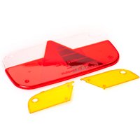 STEMA Leuchtenglas, Länge: 24 cm, Kunststoff - rot STEMA Leuchtenglas, Länge: 24 cm, Kunststoff - rot von STEMA