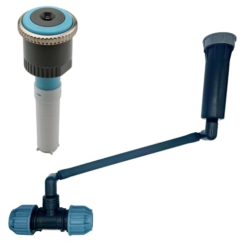 Hunter MP Rotator Profi-Installations-Set mit druckreguliertem PROS-04 Versenkgehäuse – Komplettset mit MP Rotator (1000-3500), Swing Joint, Kupplung & Versenkgehäuse (MP1000 210-270°, SJ - 30cm) von STEMAX-Wassertechnik