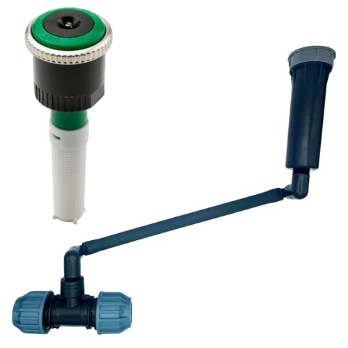 Hunter MP Rotator Profi-Installations-Set mit druckreguliertem PROS-04 Versenkgehäuse – Komplettset mit MP Rotator (1000-3500), Swing Joint, Kupplung & Versenkgehäuse (MP2000 210-270°, SJ - 30cm) von STEMAX-Wassertechnik