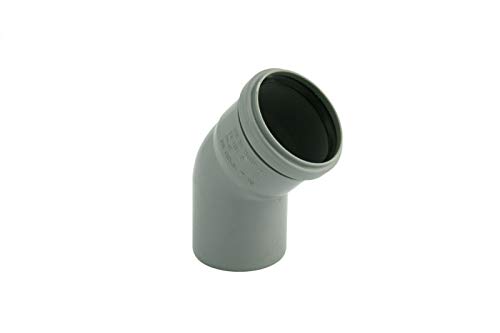 STEMAX-Wassertechnik Marley HT Abflussrohr HTB Bogen 45° DN32,40,50,75,110, Größe: DN32 von STEMAX-Wassertechnik