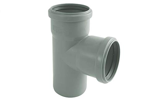 STEMAX-Wassertechnik Marley HT Abflussrohr HTEA-Einfach-Abzweig 87° in verschiedenen Nennweiten, Größe: DN75/75 von STEMAX-Wassertechnik