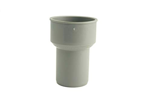 STEMAX-Wassertechnik Marley HT Abflussrohr HTS Anschlussstück an Metallrohr in verschiedenen Nennweiten, Größe: DN50/40 von STEMAX-Wassertechnik
