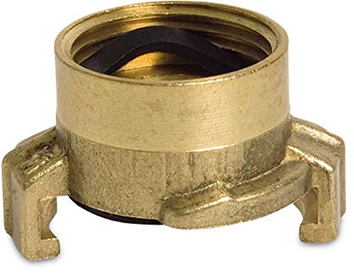 STEMAX-Wassertechnik: Messing Schnellkupplung IG inkl. Dichtungsring, Kompatibel mit GEKA-System, Größe: 1¼“ von STEMAX-Wassertechnik