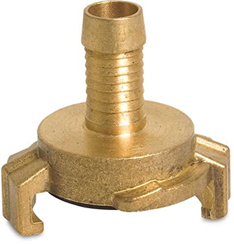 STEMAX-Wassertechnik: Messing Schnellkupplung mit Schlauchtülle, inkl. Dichtungsring, Kompatibel mit GEKA-System, Größe: 1“ mit 25mm von STEMAX-Wassertechnik