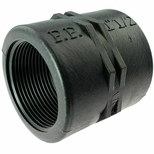 STEMAX-Wassertechnik: PP Gewindefitting, Muffe IG x IG, Größe: 2" x 2" von STEMAX-Wassertechnik