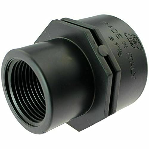 STEMAX-Wassertechnik: PP Gewindefitting, Muffe reduziert IG x IG, Größe: 2“ x 1½“ von STEMAX-Wassertechnik