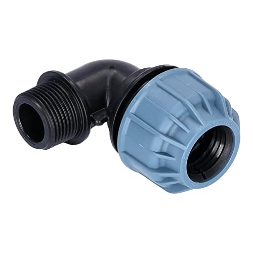 STEMAX-Wassertechnik: PP-Klemmverbinder, Winkel 90° klemm x AG, Trinkwasserzertifiziert, Größe: 20mm x ½“ STEMAX-Wassertechnik: PP-Klemmverbinder, Winkel 90° klemm x AG, Trinkwasserzertifiziert, Größe: 20mm x ½“ von STEMAX-Wassertechnik