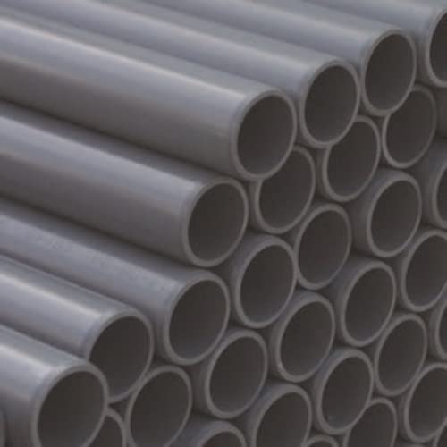 STEMAX-Wassertechnik: PVC-Druckrohr, 1m, Außendurchmesser x Wandstärke, Größe: 50mm x 2,4mm von STEMAX-Wassertechnik