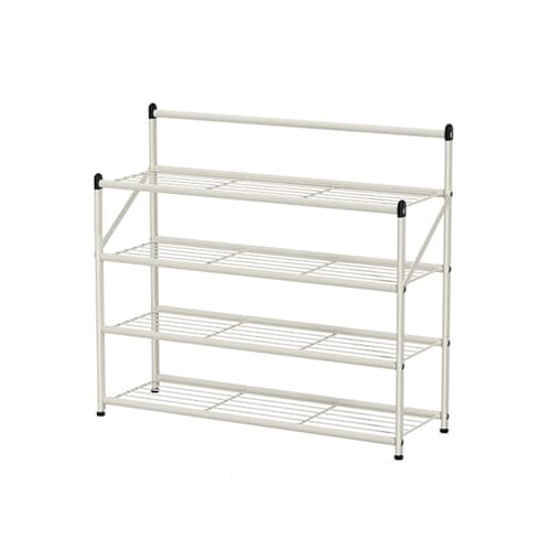 STEPHM Schuhregal for den Eingangsbereich, faltbares Schuhregal, vertikaler Eckschuh-Organizer, freistehendes Schuhregal(4-Tier) von STEPHM