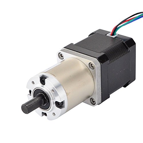 STEPPERONLINE 51:1 Planetengetriebe Nema 17 Schrittmotor/Getriebemotor Wellendurchmesser Φ8mm Länge 48mm für 3D DRUCKER/CNC-Fräse von STEPPERONLINE