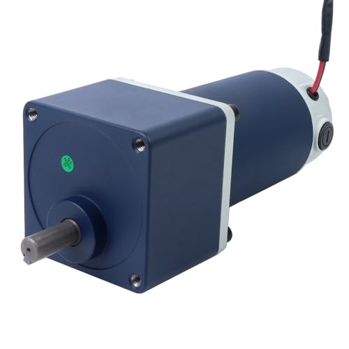 STEPPERONLINE Gebürsteter 24V 90W 2,32Nm(328,54oz.in) 300RPM mit 10:1 Stirnradgetriebe-Gleichstromgetriebemotor von STEPPERONLINE