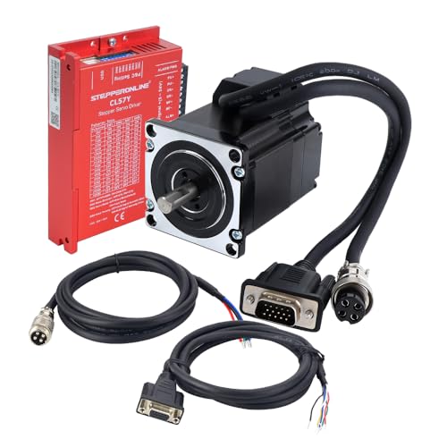 STEPPERONLINE YS Series 1-Achsen Closed-Loop Schrittmotor CNC-Kit 1,20Nm(169,93oz.in) Nema 23 Motor & 0–7,0A 24–50VDC Treiber von STEPPERONLINE